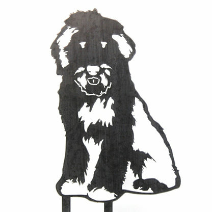 Old English Sheepdog Garden Stake | Plow & Hearth