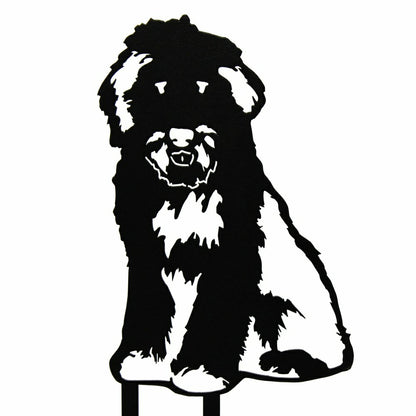 Old English Sheepdog Garden Stake | Plow & Hearth