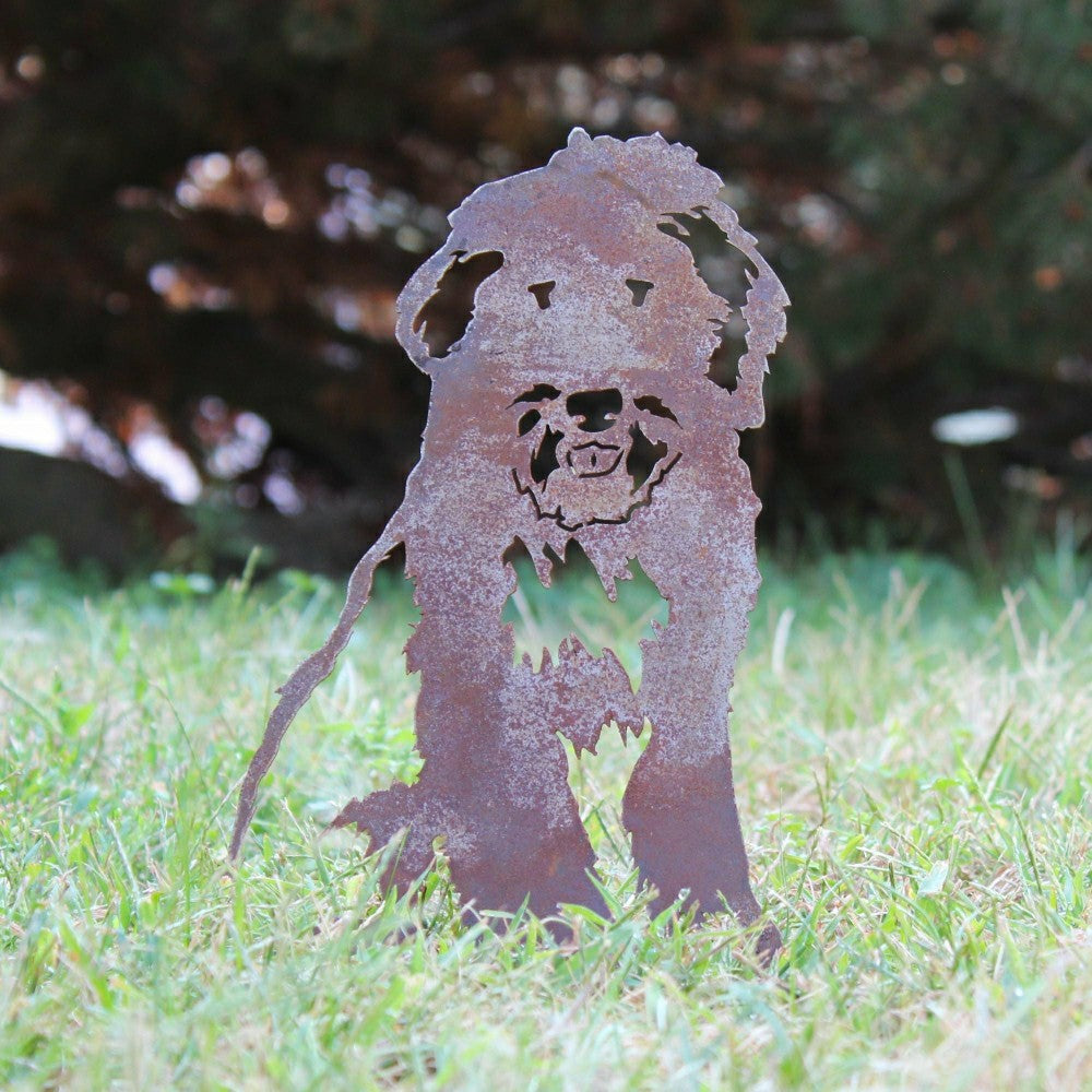 Old English Sheepdog Garden Stake | Plow & Hearth