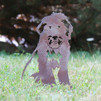 Old English Sheepdog Garden Stake | Plow & Hearth