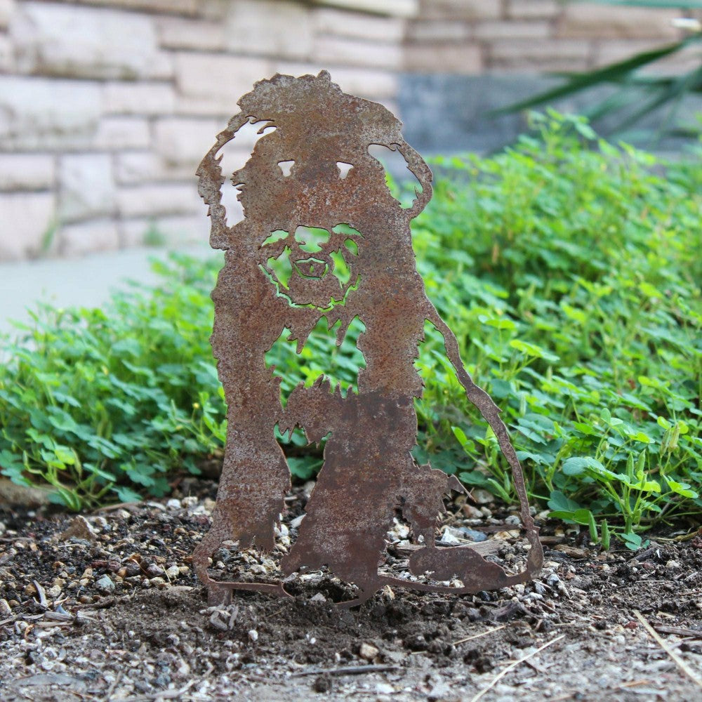 Old English Sheepdog Garden Stake | Plow & Hearth