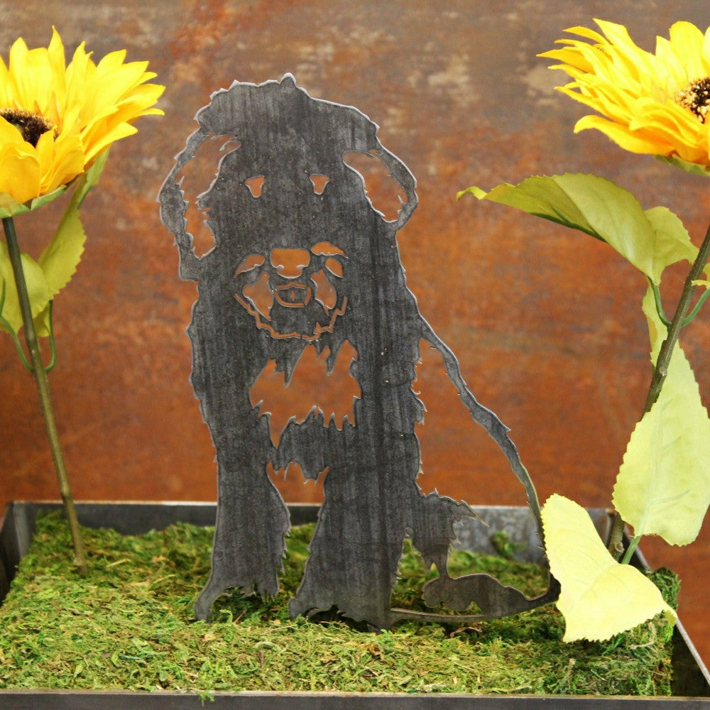 Old English Sheepdog Garden Stake | Plow & Hearth