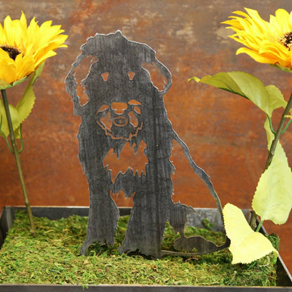 Old English Sheepdog Garden Stake | Plow & Hearth