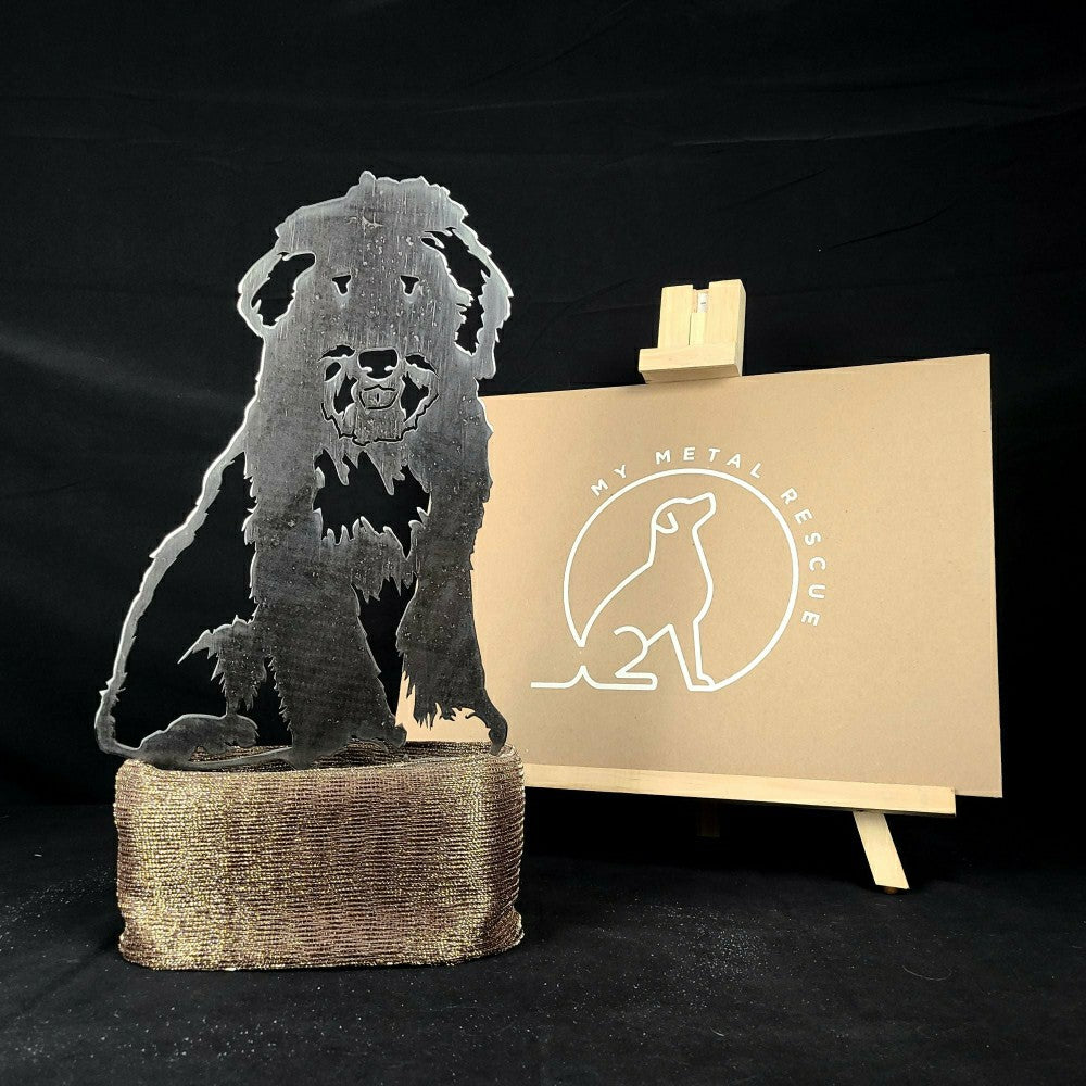 Old English Sheepdog Garden Stake | Plow & Hearth