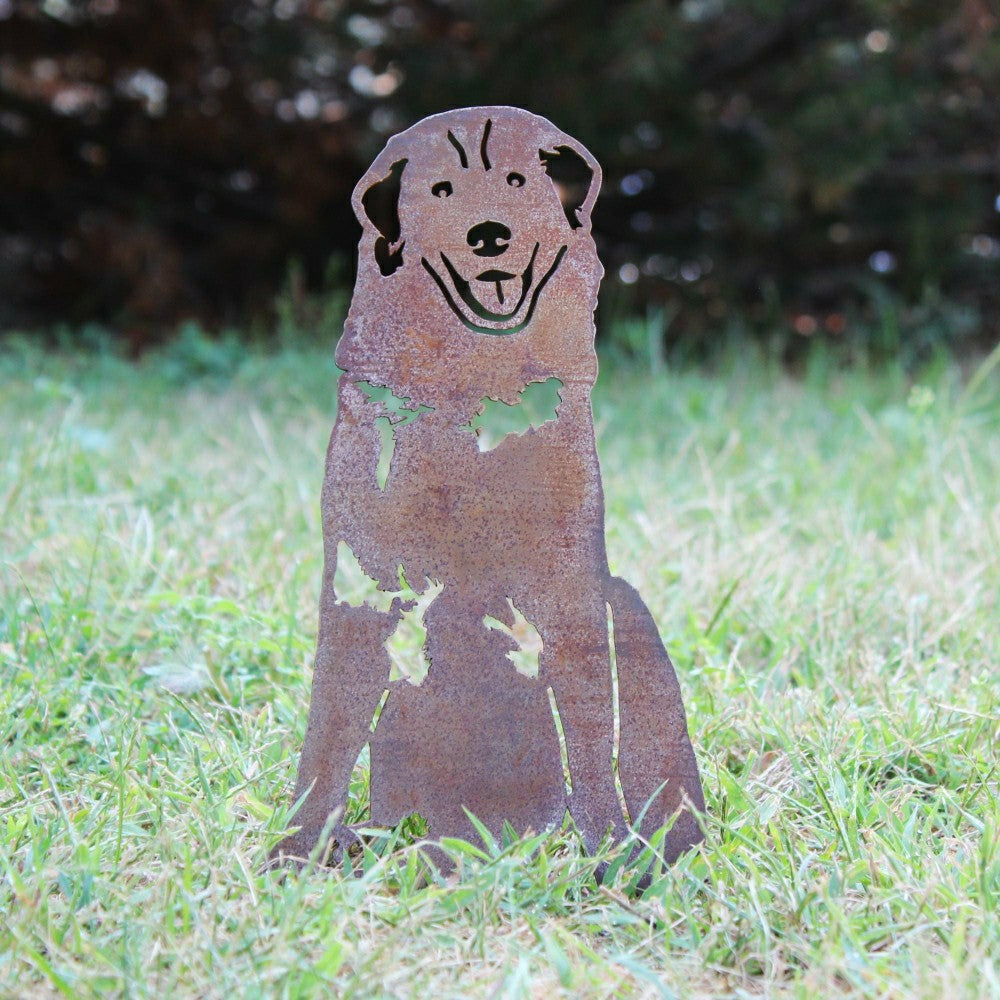 Great Pyrenees Garden Stake | Plow & Hearth