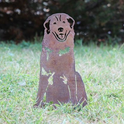 Great Pyrenees Garden Stake | Plow & Hearth