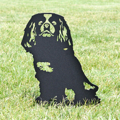 Cavalier King Charles Spaniel Garden Stake | Plow & Hearth