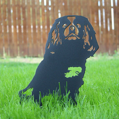 Cavalier King Charles Spaniel Garden Stake | Plow & Hearth