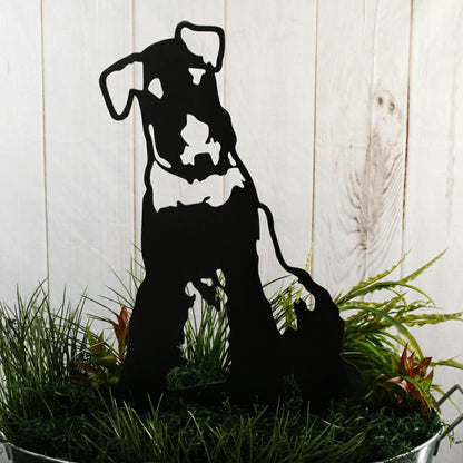Airedale Terrier Garden Stake | Plow & Hearth