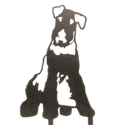 Airedale Terrier Garden Stake | Plow & Hearth
