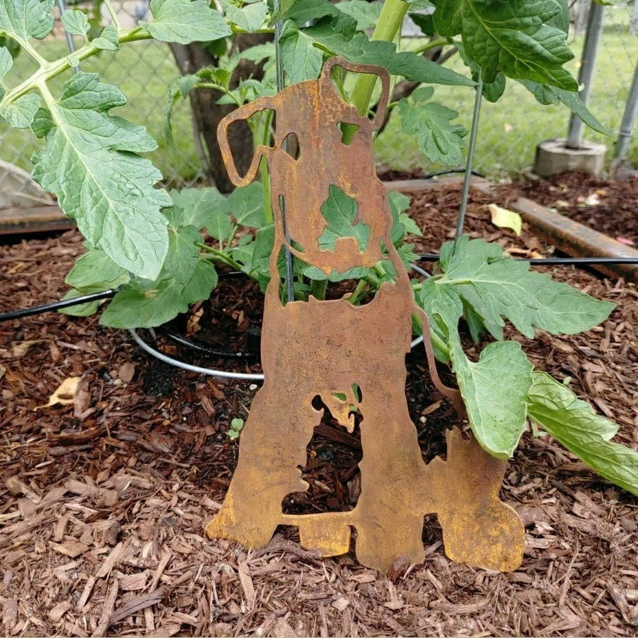 Airedale Terrier Garden Stake | Plow & Hearth