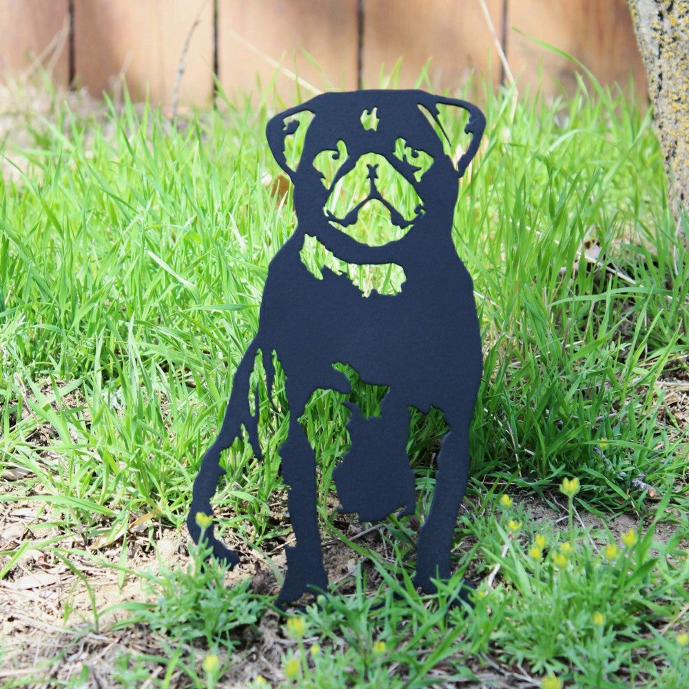 Pug Garden Stake | Plow & Hearth