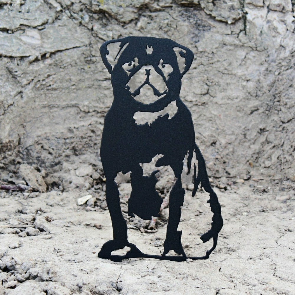 Pug Garden Stake | Plow & Hearth