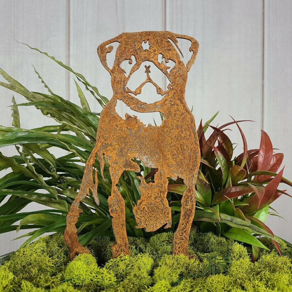 Pug Garden Stake | Plow & Hearth