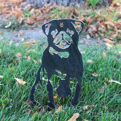 Pug Garden Stake | Plow & Hearth