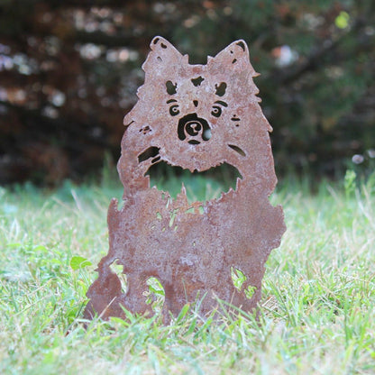Pomeranian Garden Stake | Plow & Hearth