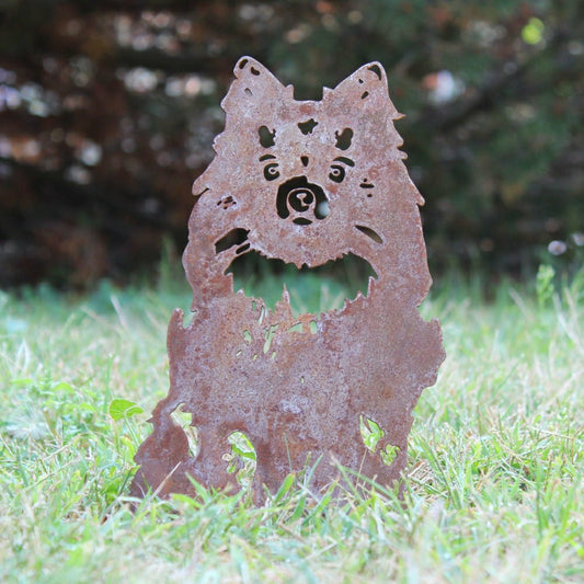 Pomeranian Garden Stake | Plow & Hearth