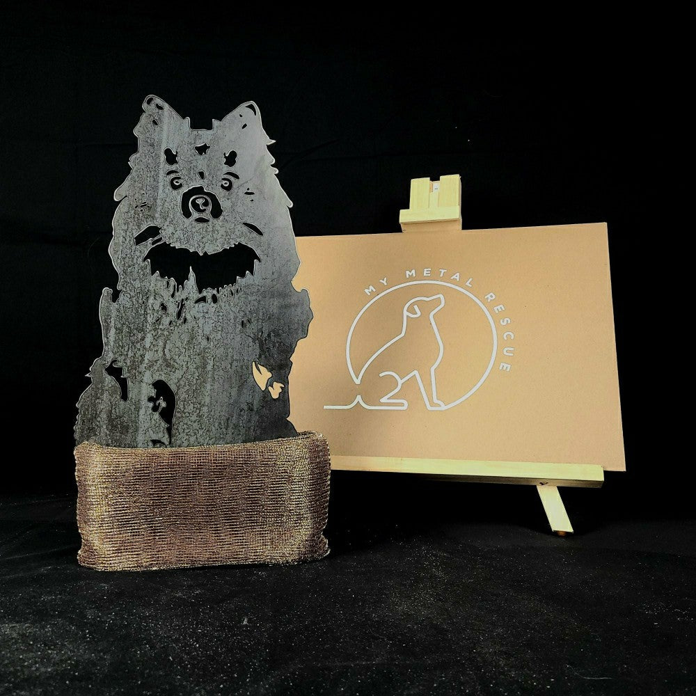 Pomeranian Garden Stake | Plow & Hearth
