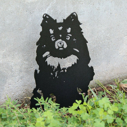 Pomeranian Garden Stake | Plow & Hearth