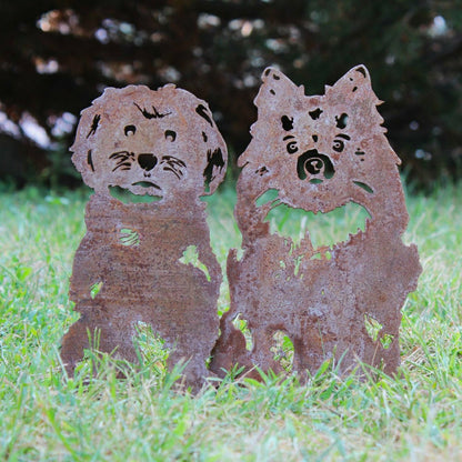 Pomeranian Garden Stake | Plow & Hearth