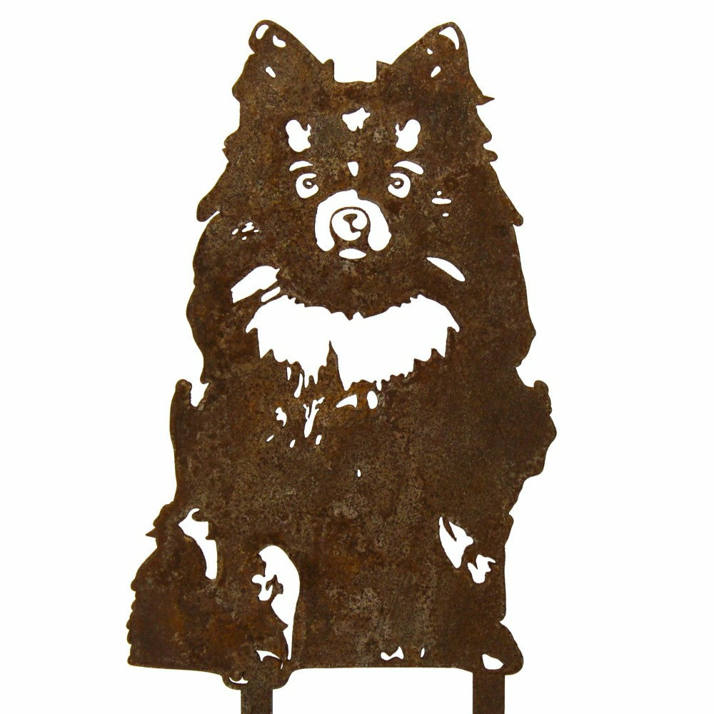 Pomeranian Garden Stake | Plow & Hearth