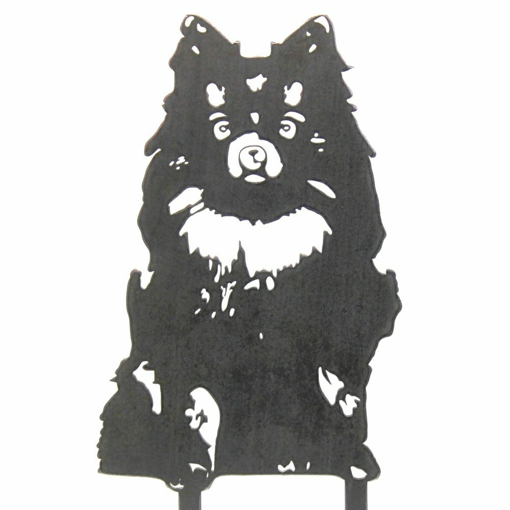 Pomeranian Garden Stake | Plow & Hearth