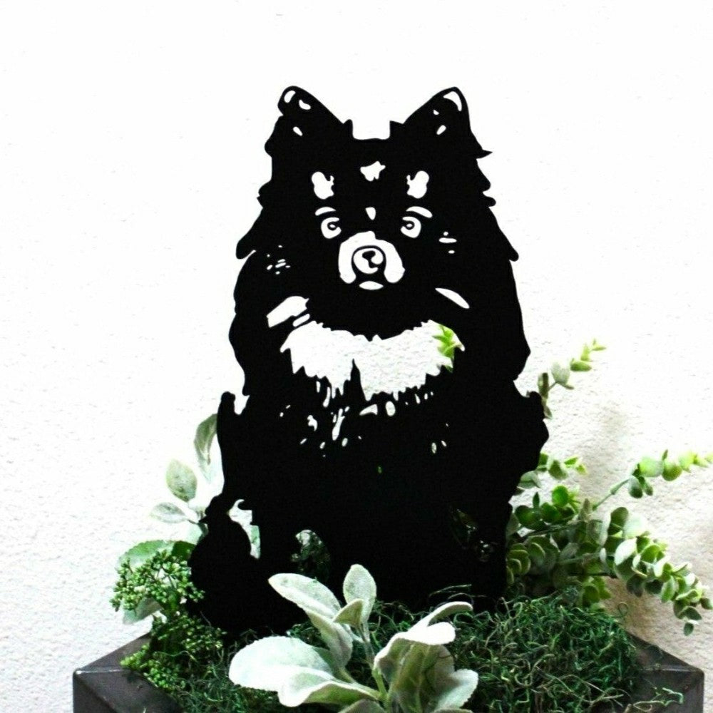 Pomeranian Garden Stake | Plow & Hearth