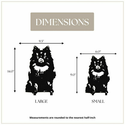 Pomeranian Garden Stake | Plow & Hearth