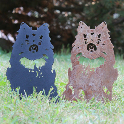 Pomeranian Garden Stake | Plow & Hearth