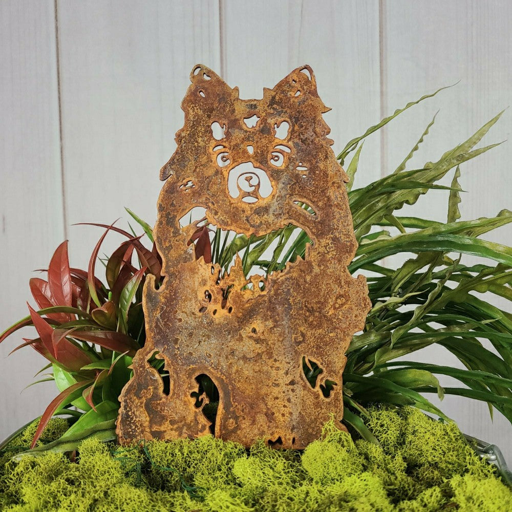 Pomeranian Garden Stake | Plow & Hearth