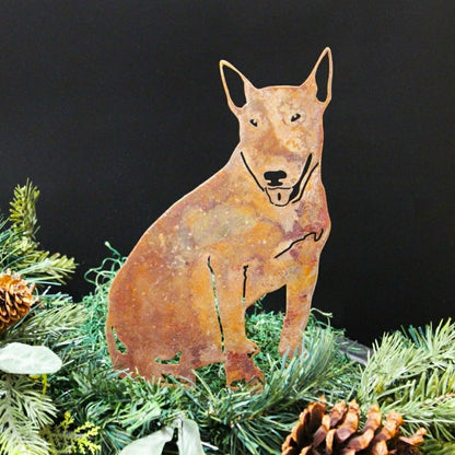 Bull Terrier Garden Stake | Plow & Hearth