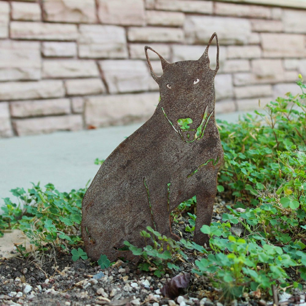 Bull Terrier Garden Stake | Plow & Hearth