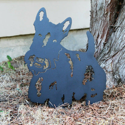 Scottish Terrier Garden Stake | Plow & Hearth