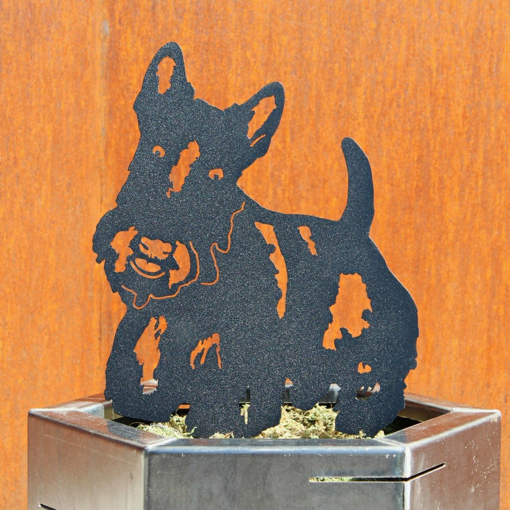 Scottish Terrier Garden Stake | Plow & Hearth