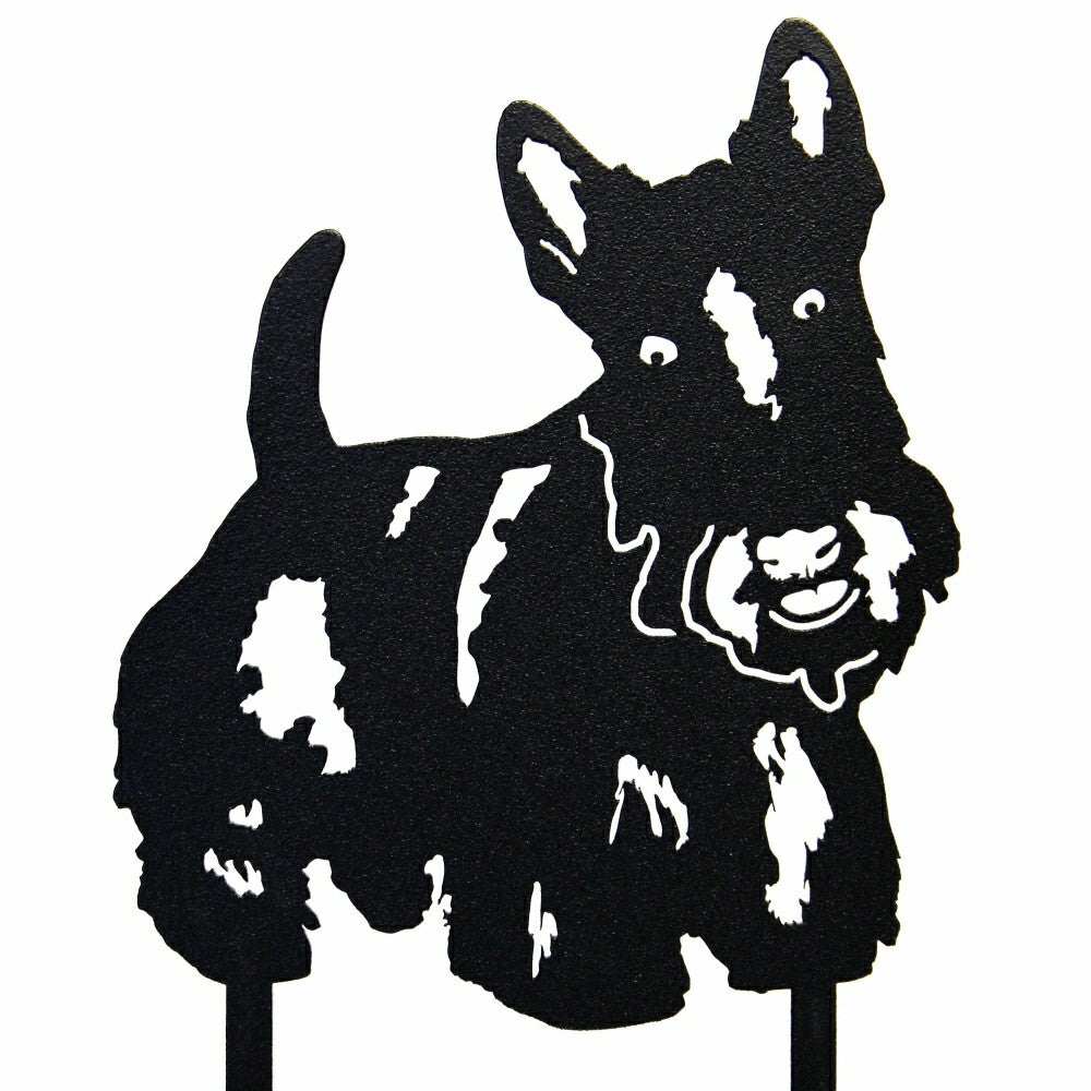 Scottish Terrier Garden Stake | Plow & Hearth