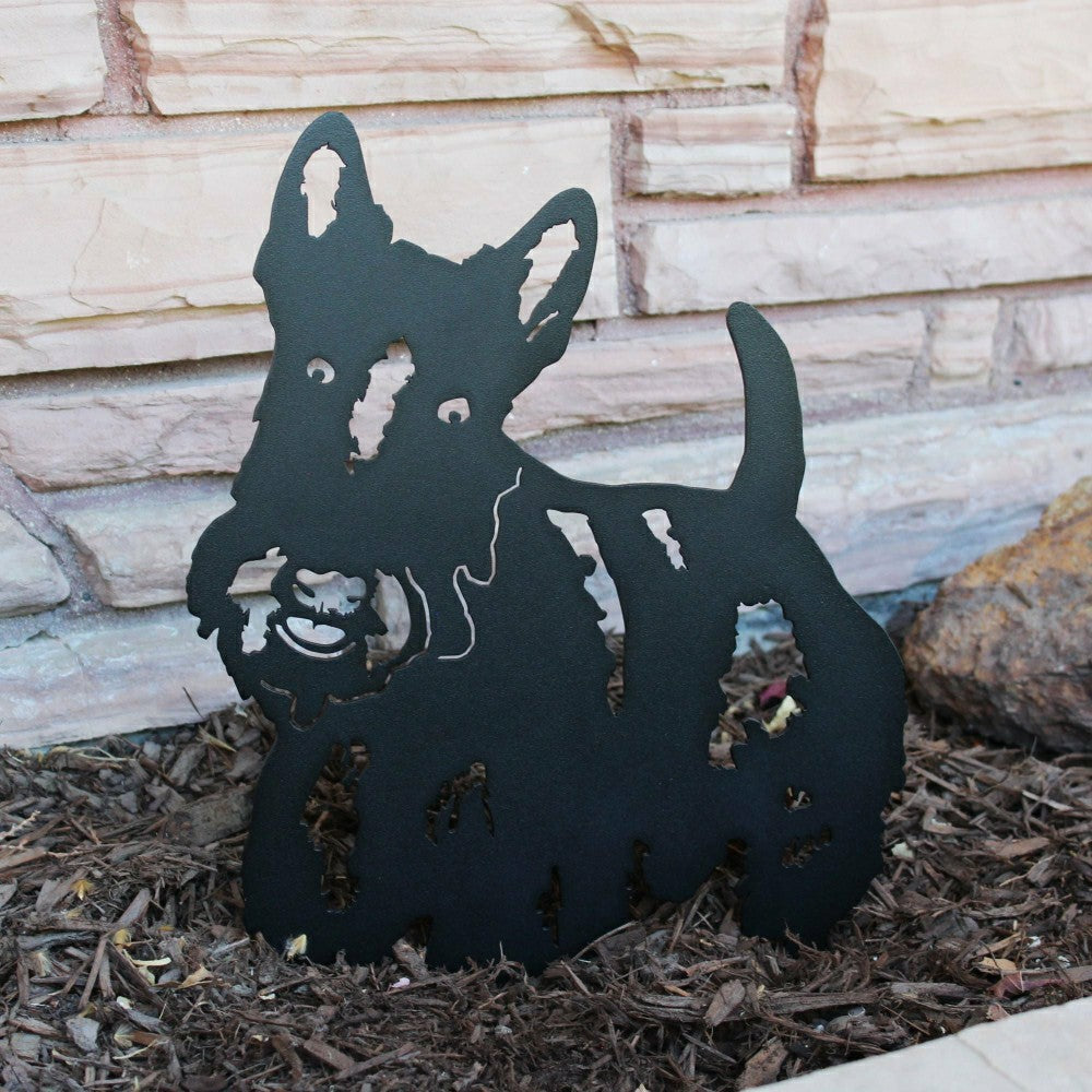 Scottish Terrier Garden Stake | Plow & Hearth