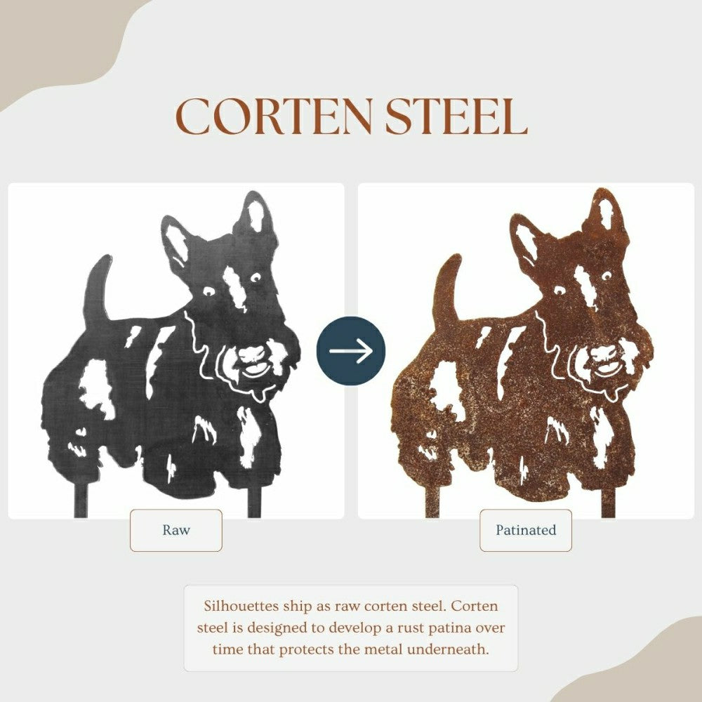 Scottish Terrier Garden Stake | Plow & Hearth
