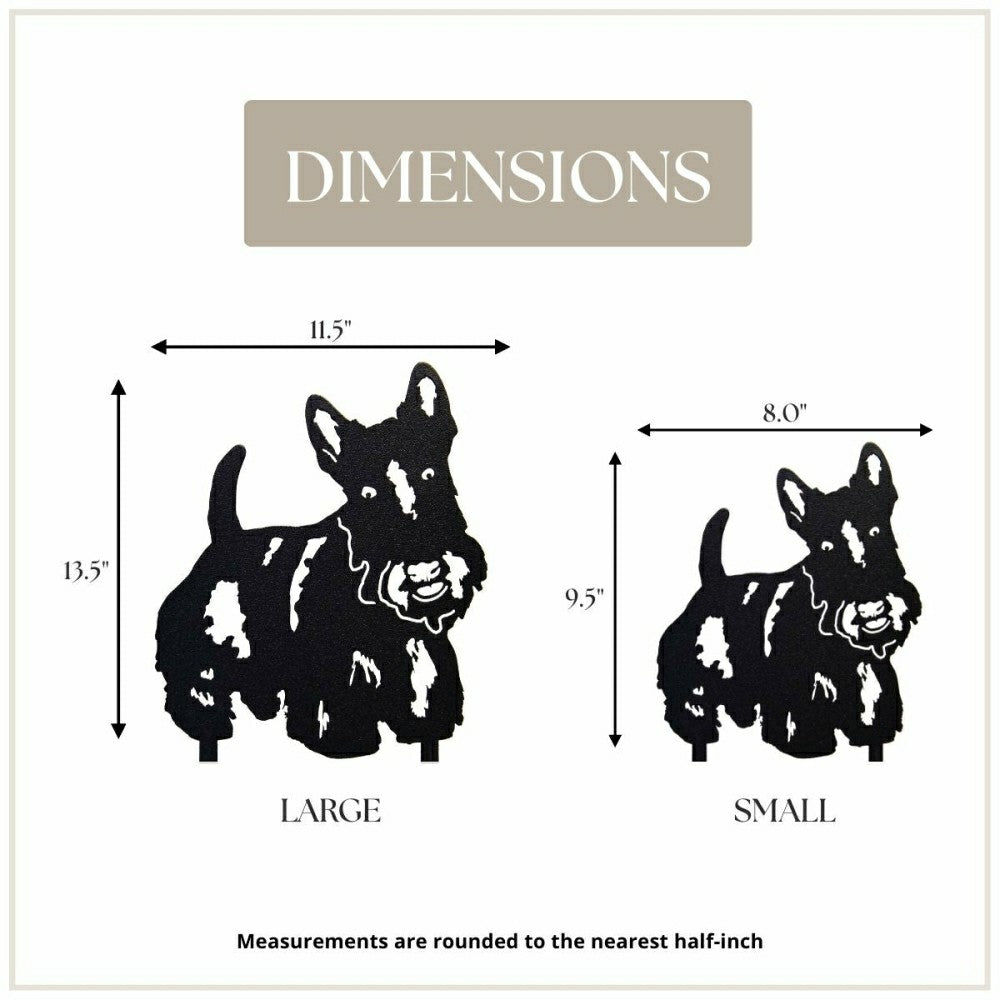 Scottish Terrier Garden Stake | Plow & Hearth