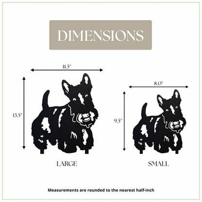 Scottish Terrier Garden Stake | Plow & Hearth