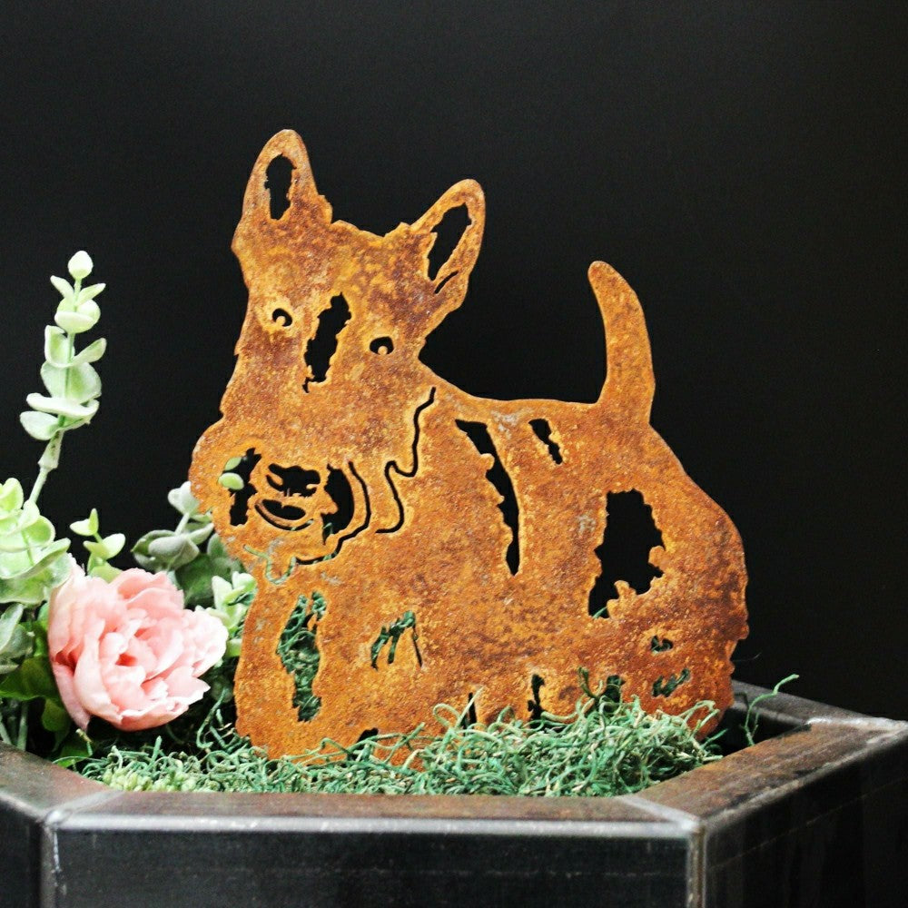 Scottish Terrier Garden Stake | Plow & Hearth