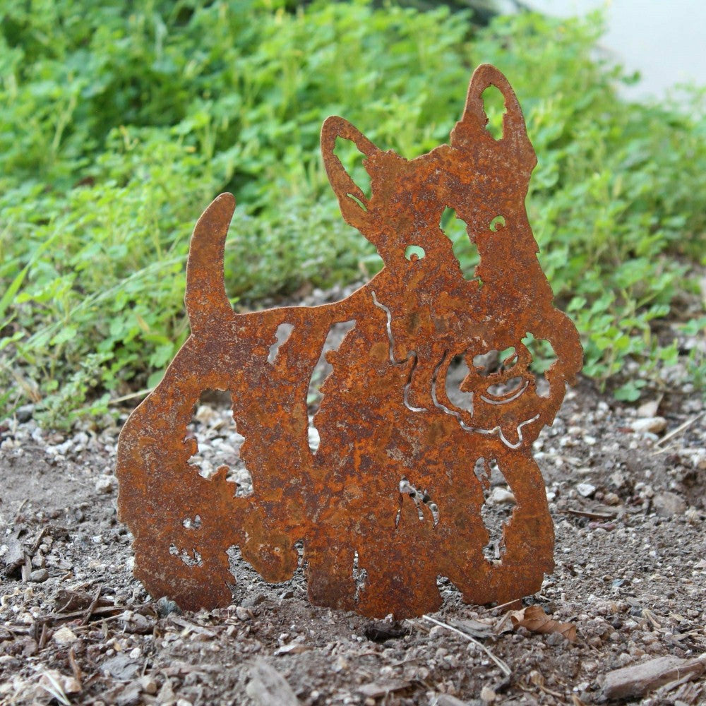 Scottish Terrier Garden Stake | Plow & Hearth