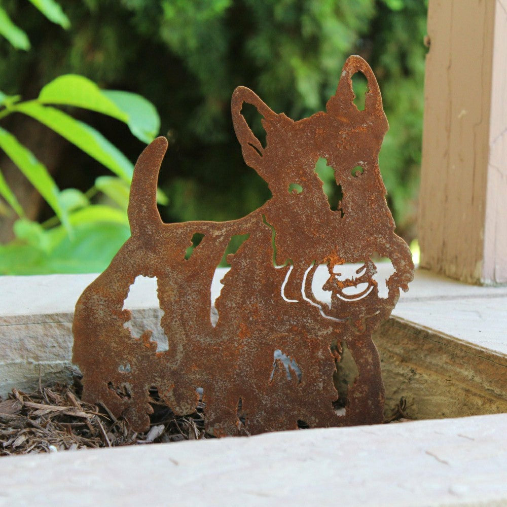 Scottish Terrier Garden Stake | Plow & Hearth