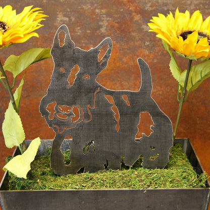 Scottish Terrier Garden Stake | Plow & Hearth