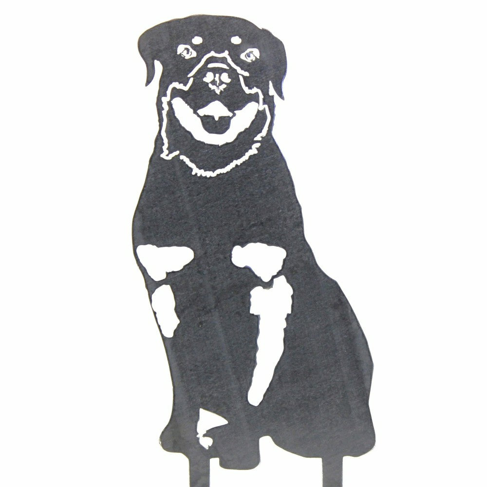 Rottweiler Garden Stake | Plow & Hearth
