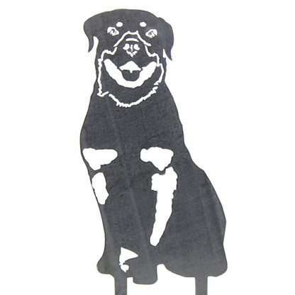 Rottweiler Garden Stake | Plow & Hearth