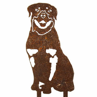 Rottweiler Garden Stake | Plow & Hearth