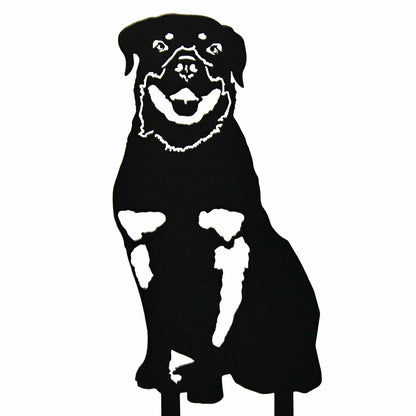 Rottweiler Garden Stake | Plow & Hearth