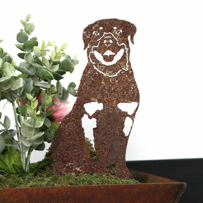 Rottweiler Garden Stake | Plow & Hearth