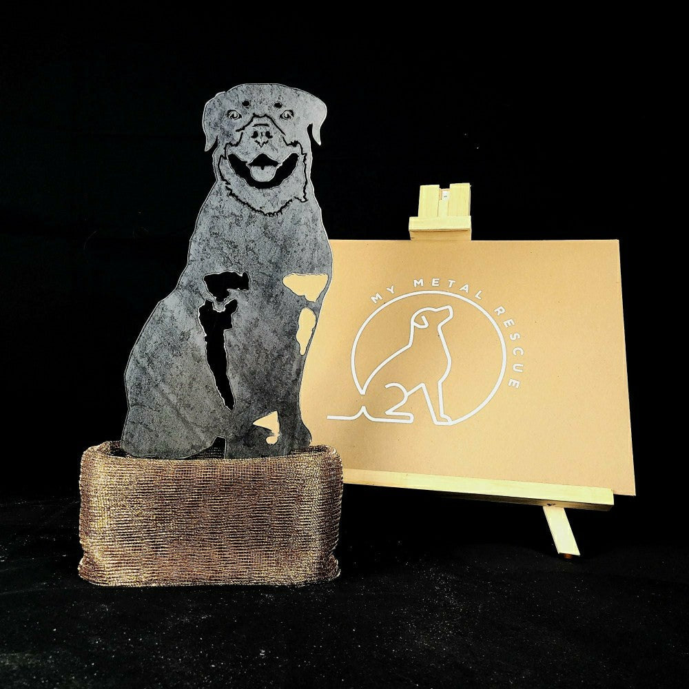 Rottweiler Garden Stake | Plow & Hearth