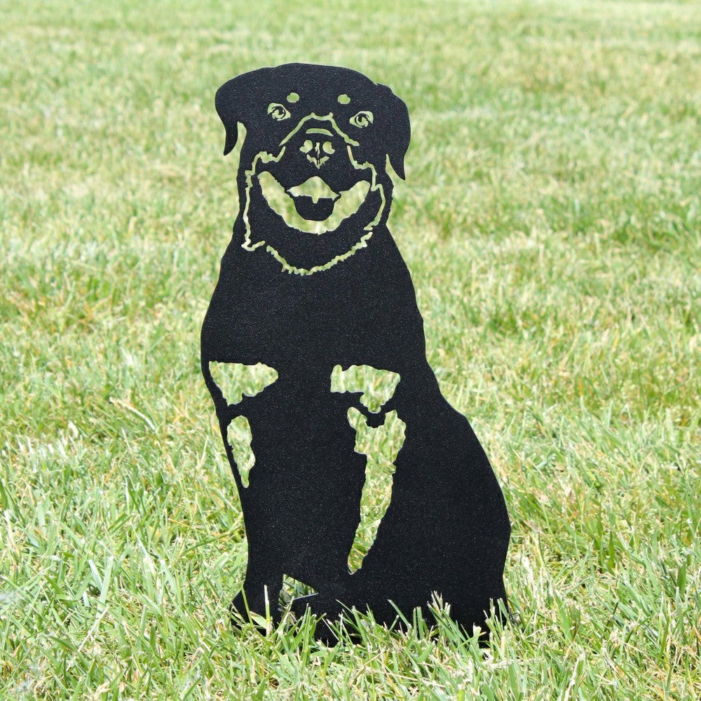 Rottweiler Garden Stake | Plow & Hearth
